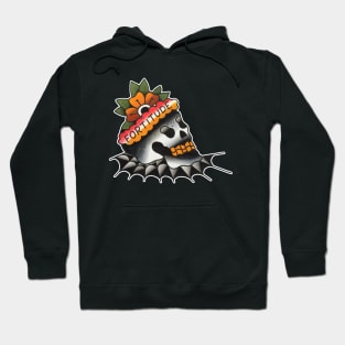 Fortitude Skull Tattoo Design Hoodie